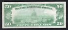 Fr  2404 1928  50 Fifty Dollars Gold Certificate Currency Note Very Fine 