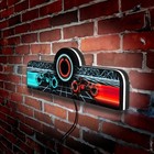Tron Pinball Topper 3d Printed Led Lightbox Arcade Decor For Pinball Machine--