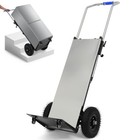 1200w Electric Stair Climbing Hand Truck Cart Dolly With Inflatable Wheels 880lb
