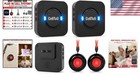 Caregiver Pager System With Flashing Led Alert  2 Buttons