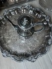 Lot Of Silver Serving Trays Vintage Cups