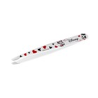 Slant Tweezer - Forever In Love  Stainless Steel  Beauty Tool  Patterned