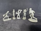 Vintage Lot Of 4 Pewter Sports Figures  Some With Markings  hudson  Mmfp  2-2 5 