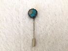 Vtg Sterling Silver   Turquoise Stick Pin