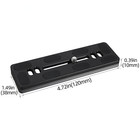 120mm Tripod Quick Release Plate Screw Adapter Mount For Dslr Camera Heads