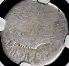 Marc Antony Silver Denarius 30bc Roman Imperatorial Legion Ngc Graded Certified