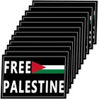 12 Pack Free Palestine Flag Stickers Waterproof Car Stickers Decals 5in-12pcs