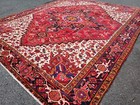 9x11 Or 9 1 X 10 9 Antique Fine Serapi Heriz Rug Vintage  Kazak Caucasian 
