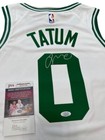 Jason Tatum Boston Celtics Nba Team Hand Signed Jersey Jsa Coa