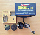 Garcia Mitchell 408 Reel W Tray Box And Spare Spool