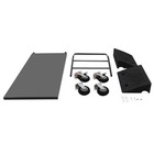 Industrial Platform Truck Cart 2000 Lb Capacity Heavy Duty Flat Dolly 4 Wheels