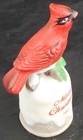 Enesco Vintage Cardinal 1983 Merry Christmas Thimble - Guc