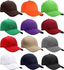 Cotton Baseball Cap Ball Dad Hat Adjustable Plain Solid Washed Men Washed Pc