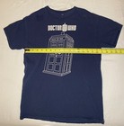 Vintage Doctor Who Tardis Police Box Navy Blue Sz S