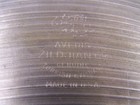 Vintage 70s Zildjian Dark 15  Crash Ride 1436 Grams Heavy  free Shipping 