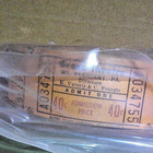 Original Vintage Lot 100 40c Grand Theatre Tickets Mt  Pleasant Pennsylvania