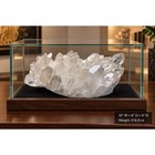 Large Brazilian Clear Quartz Cluster With Rainbows  Statement Crystal