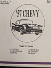1990 Vintage  Pretty Punch Hot Iron Transfer Pattern  57 Chevy