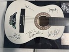 Rare Aerosmith Full Band Signed Autographed Spanish Guitar Steve Tyler Framed