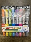 Magnetic Whiteboard Marker Pens Built In Dry Eraser Easy Wipe Fine Tip Drawing