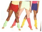 Stirrup Legwarmers 4 Colors  Ladies 22 acrylic Thigh High Ballet Legcovers