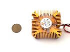 4 Pieces Copper 12v 55mm 2pin Aluminum Cooling Fan Heatsink Cooler Vga Cpu A8