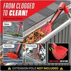 Multi-angle Gutter Cleaning Tools From The Ground - Cleaner Tool   