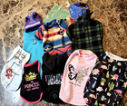 Pet Clothes For S  M Puppy Dog Jackets Vests Bandanas