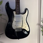 Fender Squier Stratocaster Electric Guitar Affinity Series - Black white