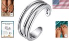 Sterling Silver Adjustable Toe Ring