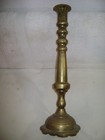 Vtg Antique Heavy Brass 19  Candlestick Unknown Maker origin