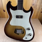 Vintage 60s Kay Custom Kraft Ambassador Sun Burst  Electric Guitar W case