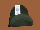  New Genuine Military Od Green Jeep Watch Cap 100  Wool 2 Ply U s a Made Beanie