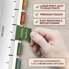 Bible Tabs For Women Men Kids  90 Large Print Bible Index Tabs For Study Bible