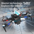 Drone With Camera For Adults  4 5 Inch Lcd Rc Screen  Brushless Motor Quadcopter