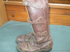 Wwii Early Vintage M1940 Us Army Cavalry 3-buckle Combat Boots Original