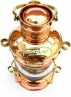 Maritime Nautical Ship Lantern 14  Brass   Copper Anchor Oil Lamp Boat Light