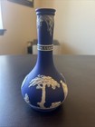 Wedgwood Blue Jasperware Bottleneck Vase
