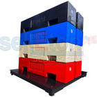 Selleton Sl-700-4x4 Industrial Floor Scale 48  X 48  Warehouse Pallet 10000 Lbs