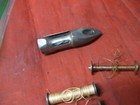 Singer 127 128 Vibrating Shuttle Sewing Bobbin Bullet 54504   3 Bobbins Vntg Vs