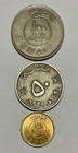 Middle East Coins  Kuwait  Set Of 3 Coins Very Rare Find  collectors Item 