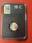     1944-d Mercury Dime Ngc Ms66 Fb Original Bag Fragment 90  Silver