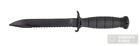 Glock Kb17281 Field Knife W  Sheath 6 5  W  Saw Black Fast Ship