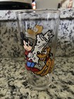 Pluto And Mickey 1978 Walt Disney Pepsi Collector Series Promo Glass