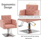 Hydraulic Barber Chair Hair Stylist Chair Salon Shampoo Beauty Spa Equipment