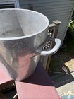 Ice Bucket W Handles Galvanized Pewter Minalloy Nyc Vintage Mid Century Modern