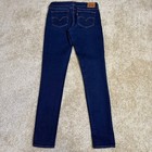 Levi s Women s 711 Skinny Jeans Size 28 Blue Dark Wash Stretch Denim Mid Rise