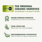 Greenpan 8  10    12  3 Piece Frying Pan Dishwasher Safe  Oven Safe  Clay