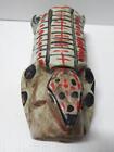 Antique   Vintage Mexican  Turtle Transformation Mask   Sculpture Carved Wood