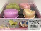 Silikomart Silicone Mini Cookie Cutter Easter 4 Pcs Multi Colors  made In Italy